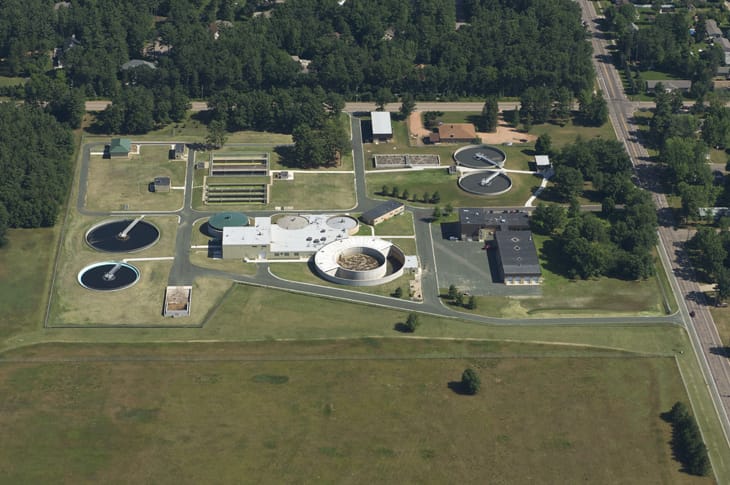 Rapids Water Treatment aerial photo