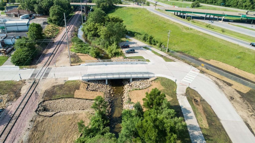 cedar rapids bridge construction