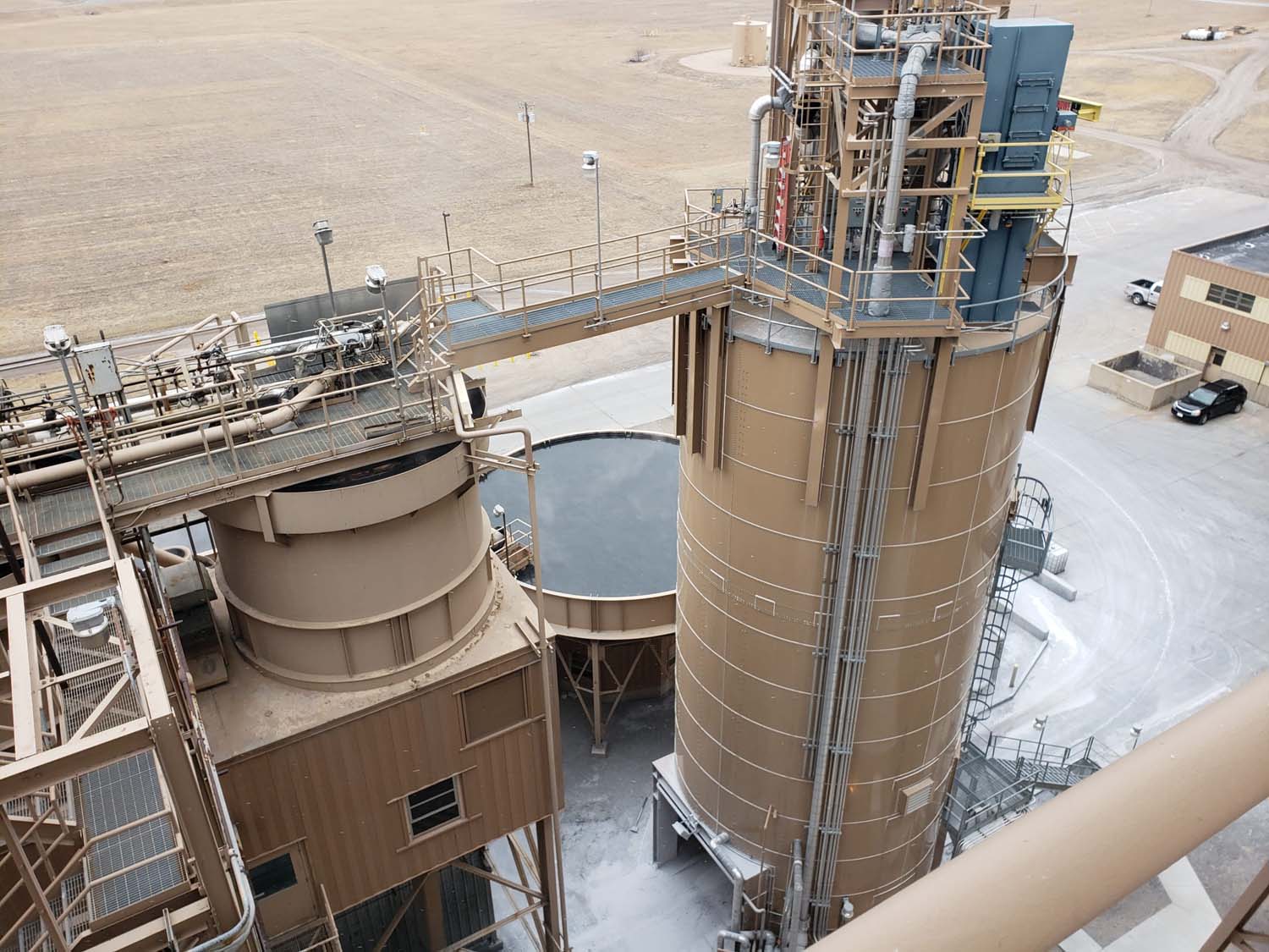 generating station and water treatment facility