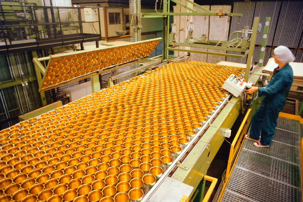 High-Speed Soup Can Packaging