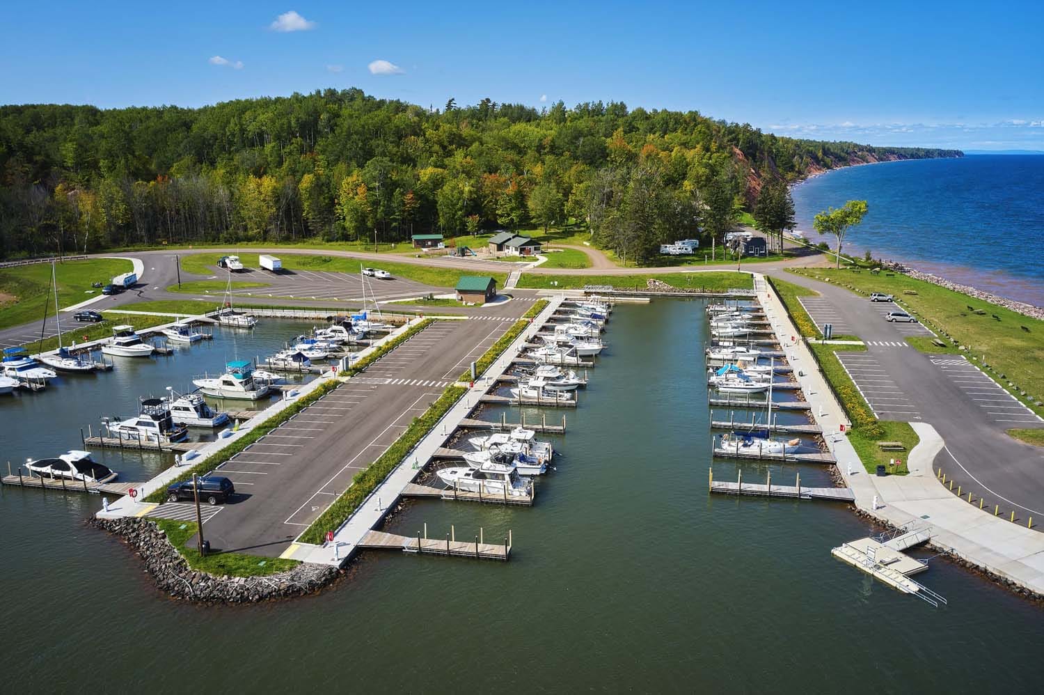 Saxon Harbor and Campground Reconstruction