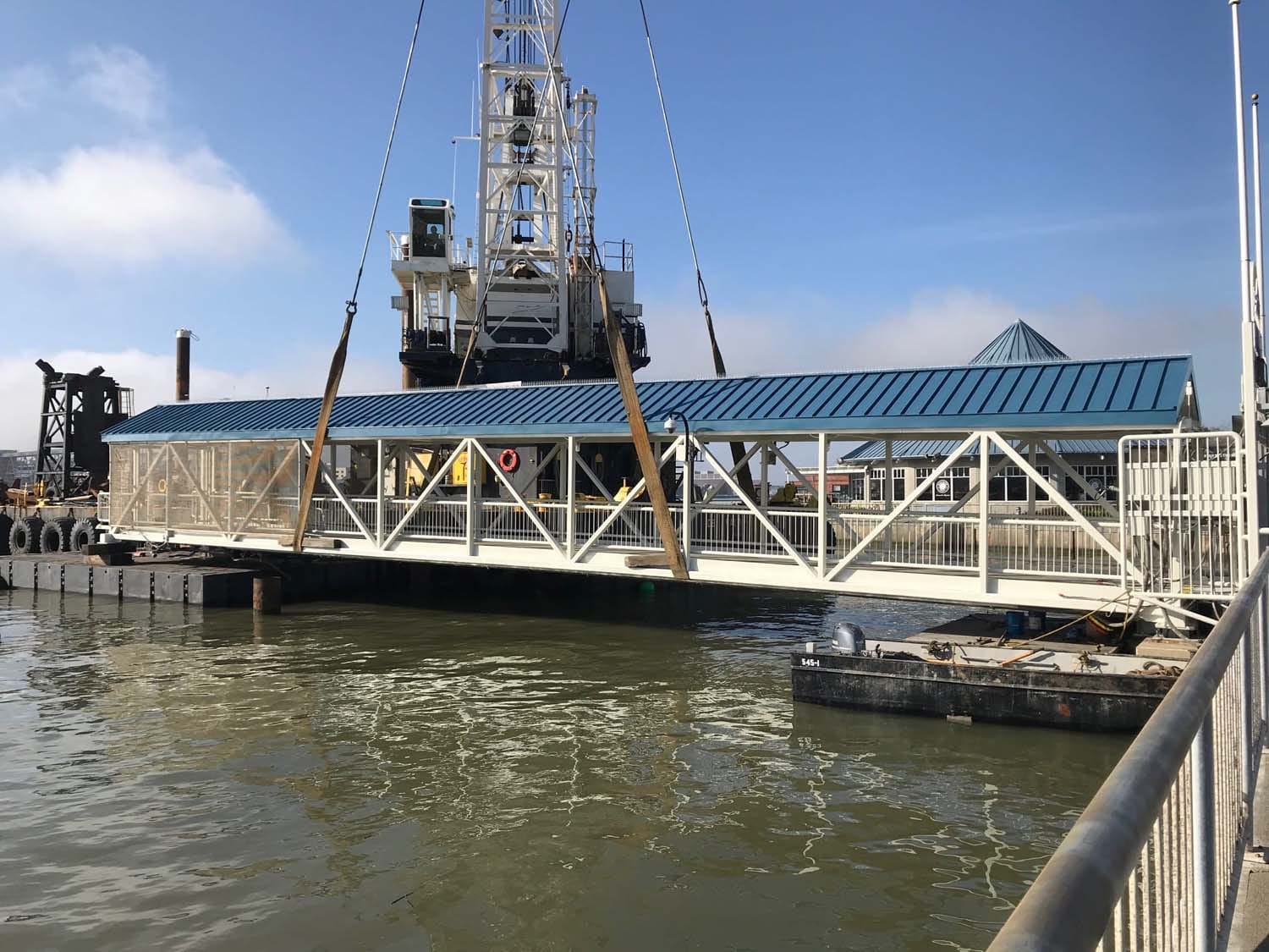 Vallejo Baylink Ferry Terminal Dredging and Float Restoration