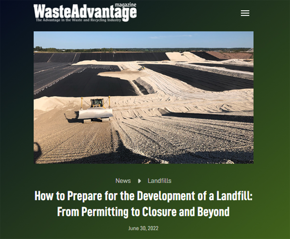 WasteAdvantage Article Landfill Construction