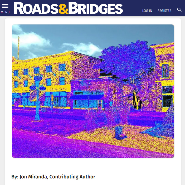 Foth Shares Benefits of Mobile LiDAR in Roads & Bridges Media