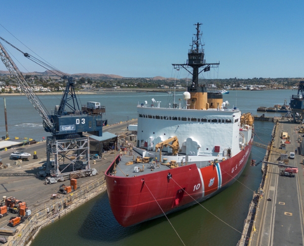 Polar Star Annual Repairs at Mare Island Dry Dock